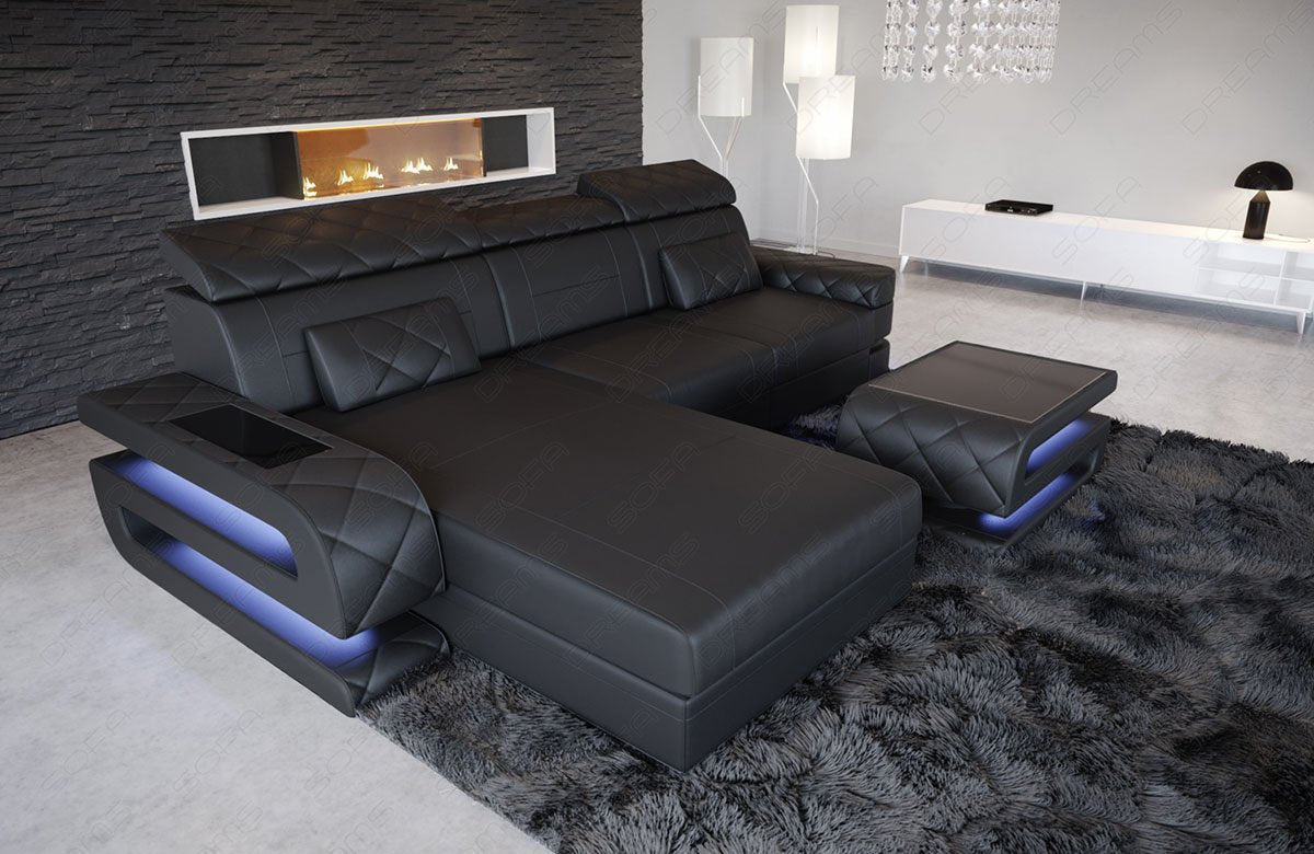 Corner Sofa Bologna Leather