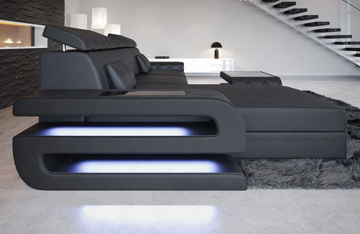 Corner Sofa Bologna Leather