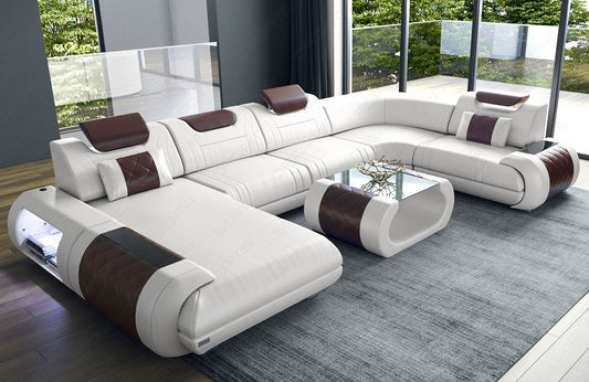 Leather Sectional Romeo