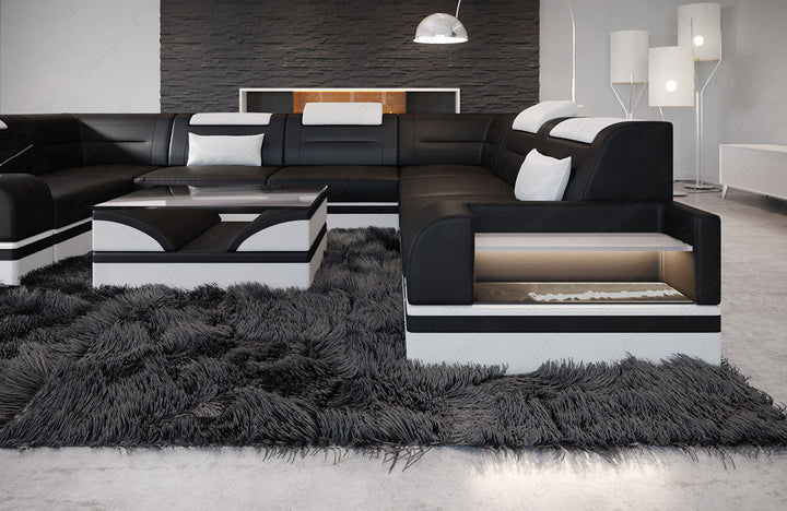 Detailansicht der kleinen Armlehne beim Sofa Trivento