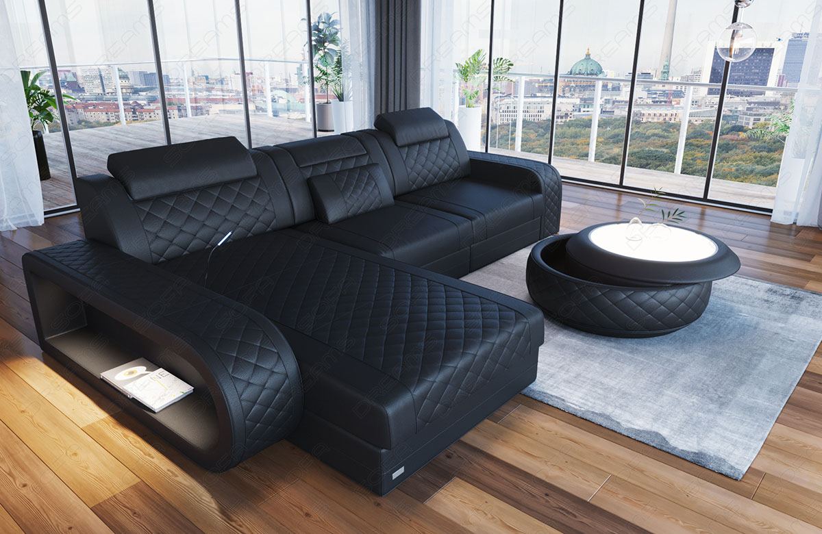Corner Sofa Berlin Leather Sofa In Many Colors