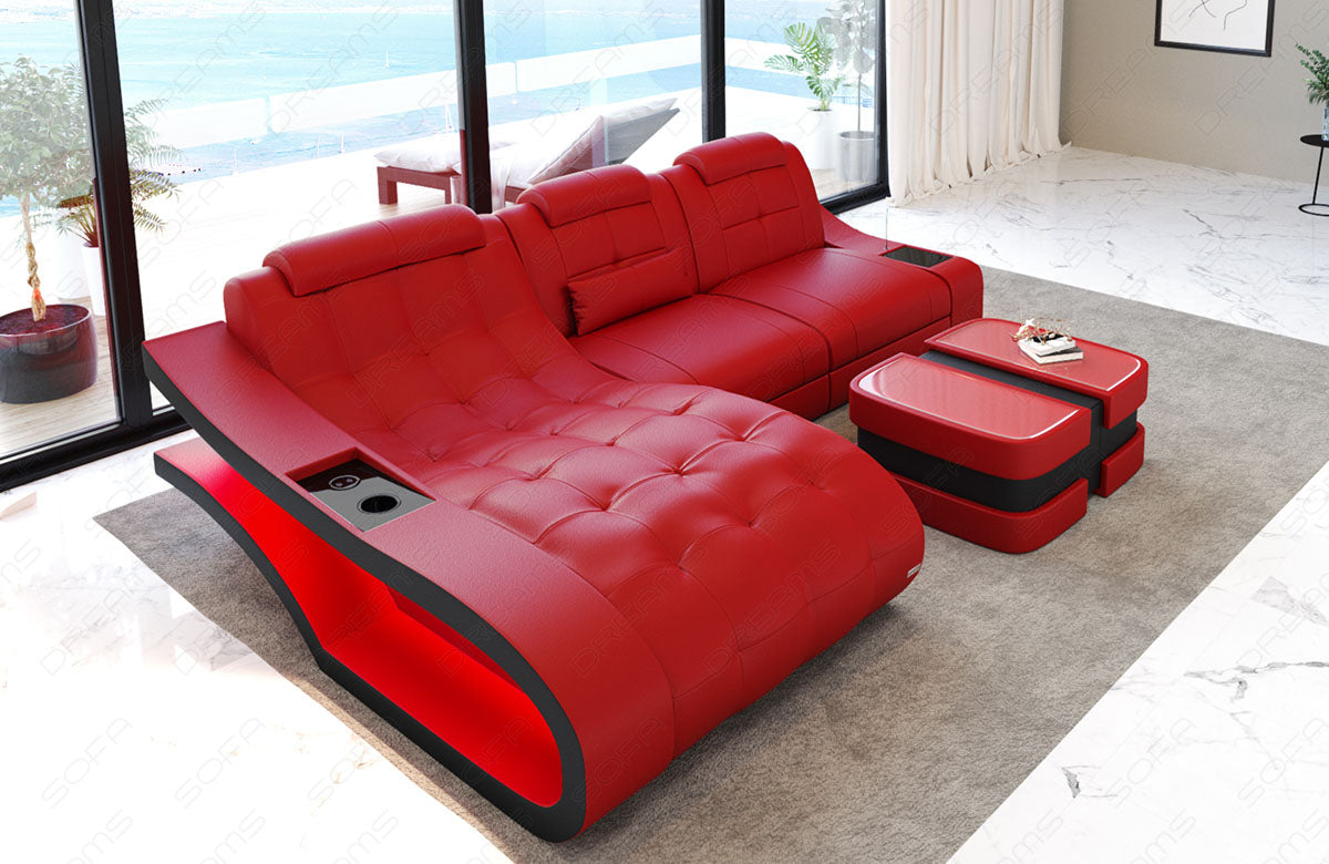 Corner Sofa Elegance Leather
