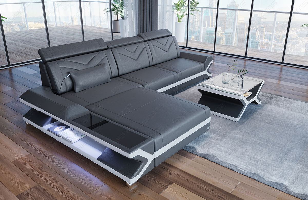 Corner Sofa Nemesis Leather