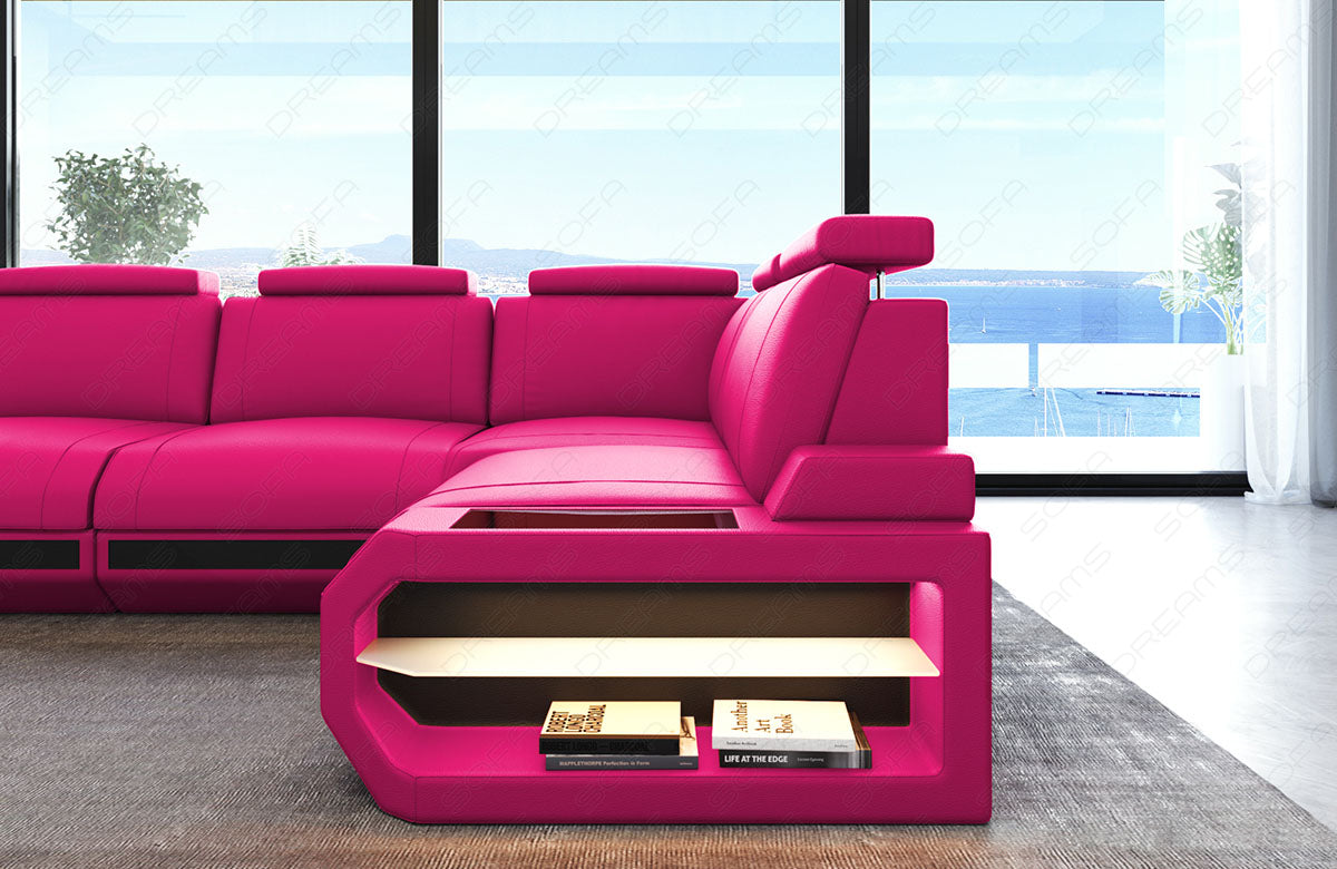 Corner Sofa Rino L Leather