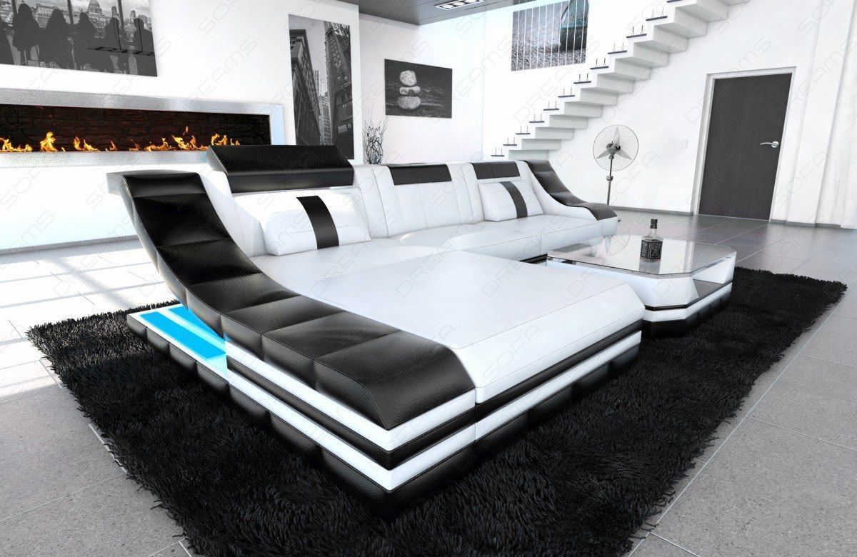 Corner Sofa Temoni L Shape Mini Leather