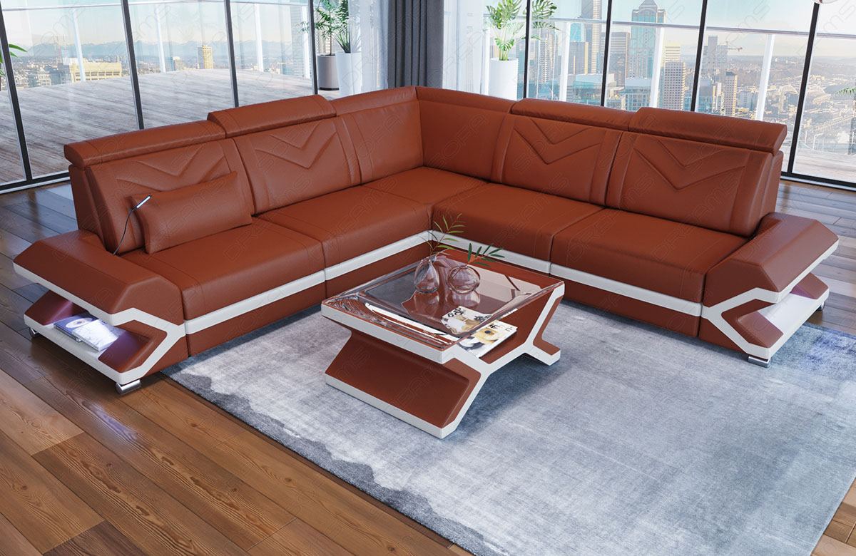 Corner Sofa Serano Leather Sofa