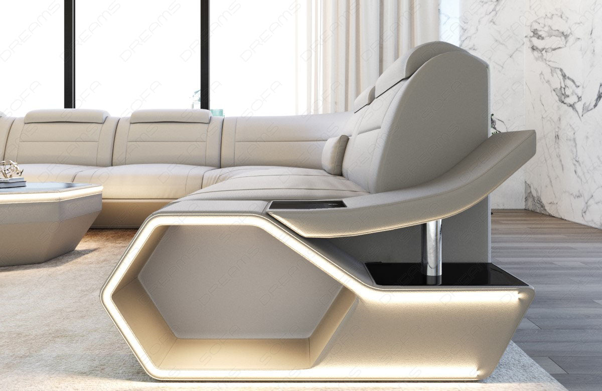 Toscano XXL leather living area