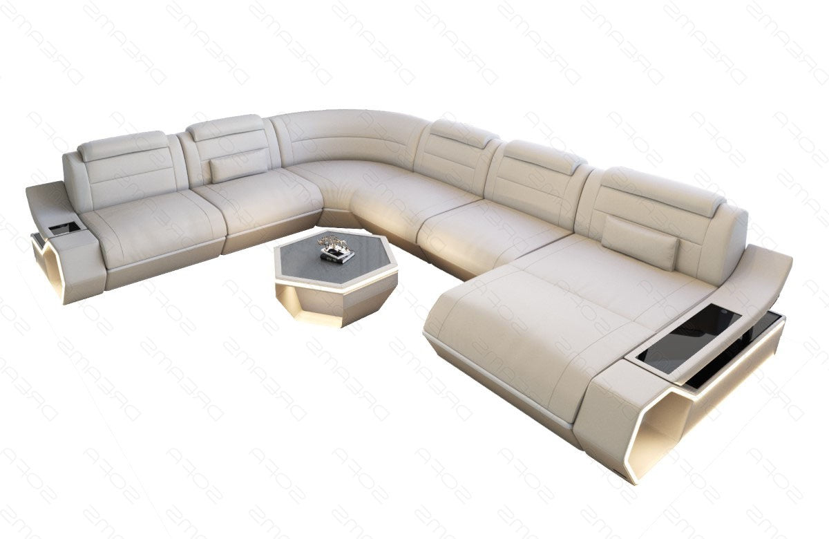 Toscano XXL leather living area