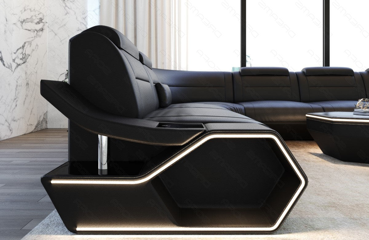 Toscano XXL leather living area