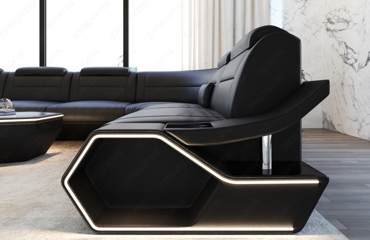 Toscano XXL leather living area