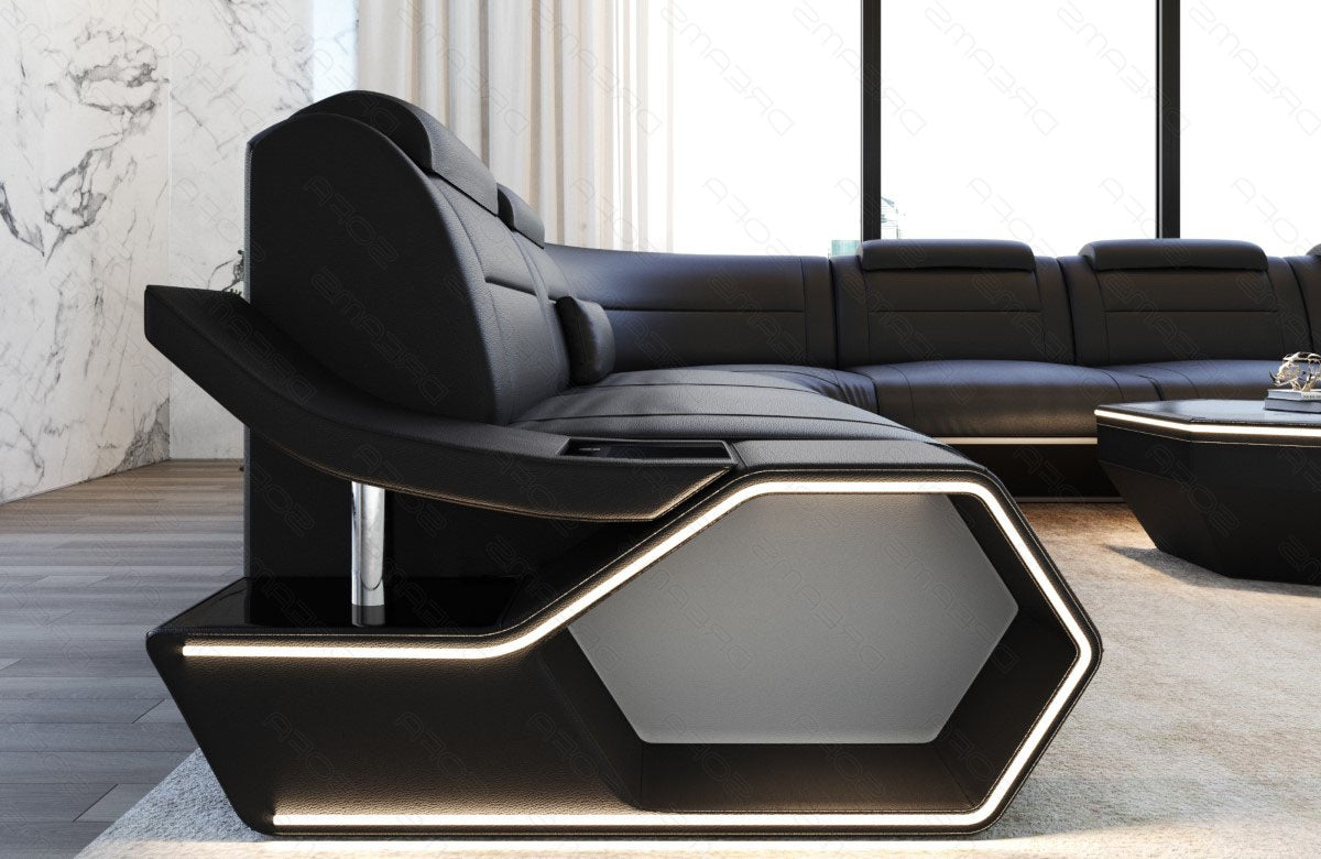 Toscano XXL leather living area