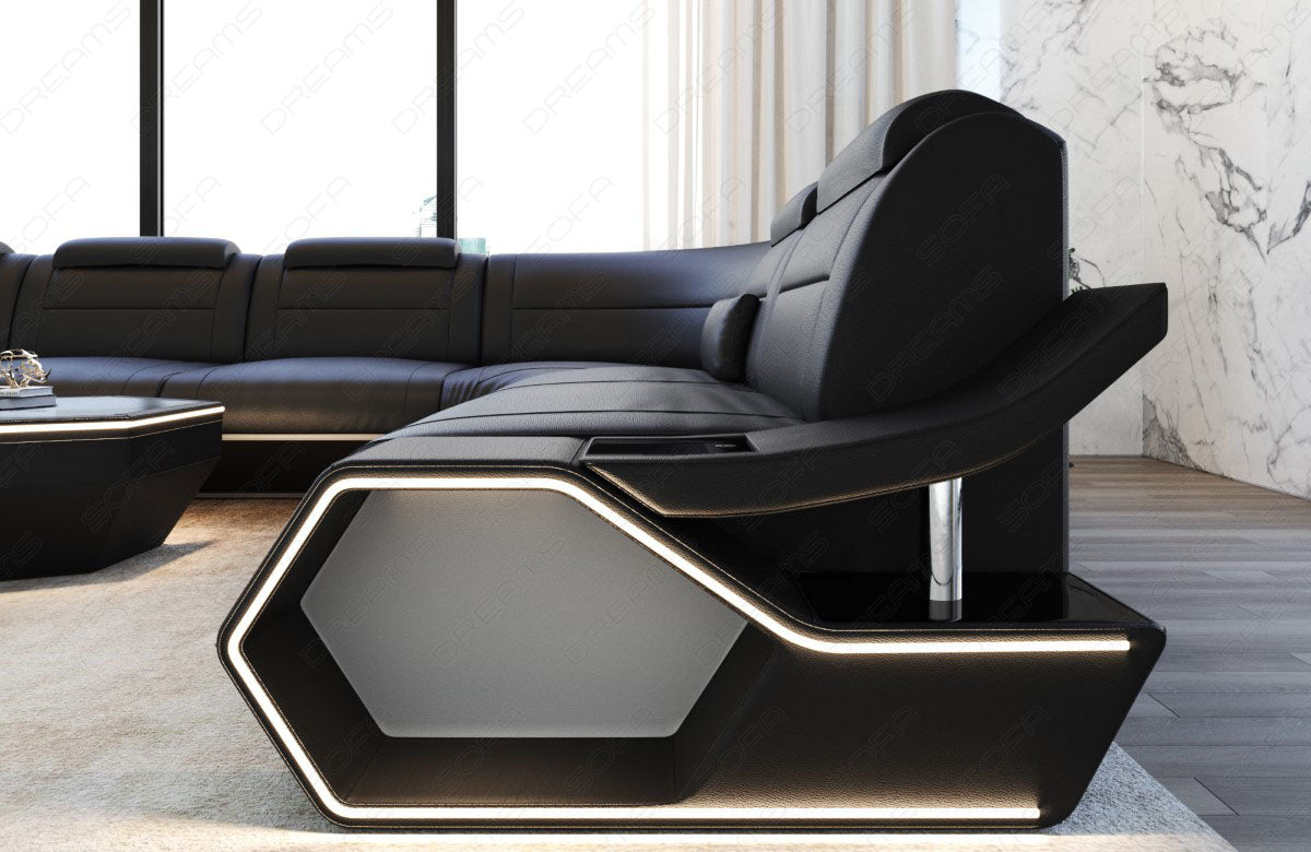 Toscano XXL leather living area