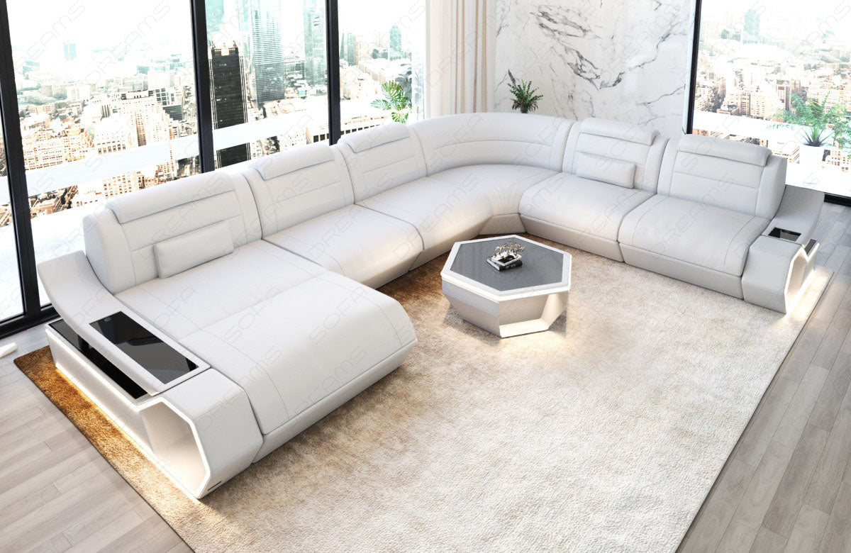 Toscano XXL leather living area
