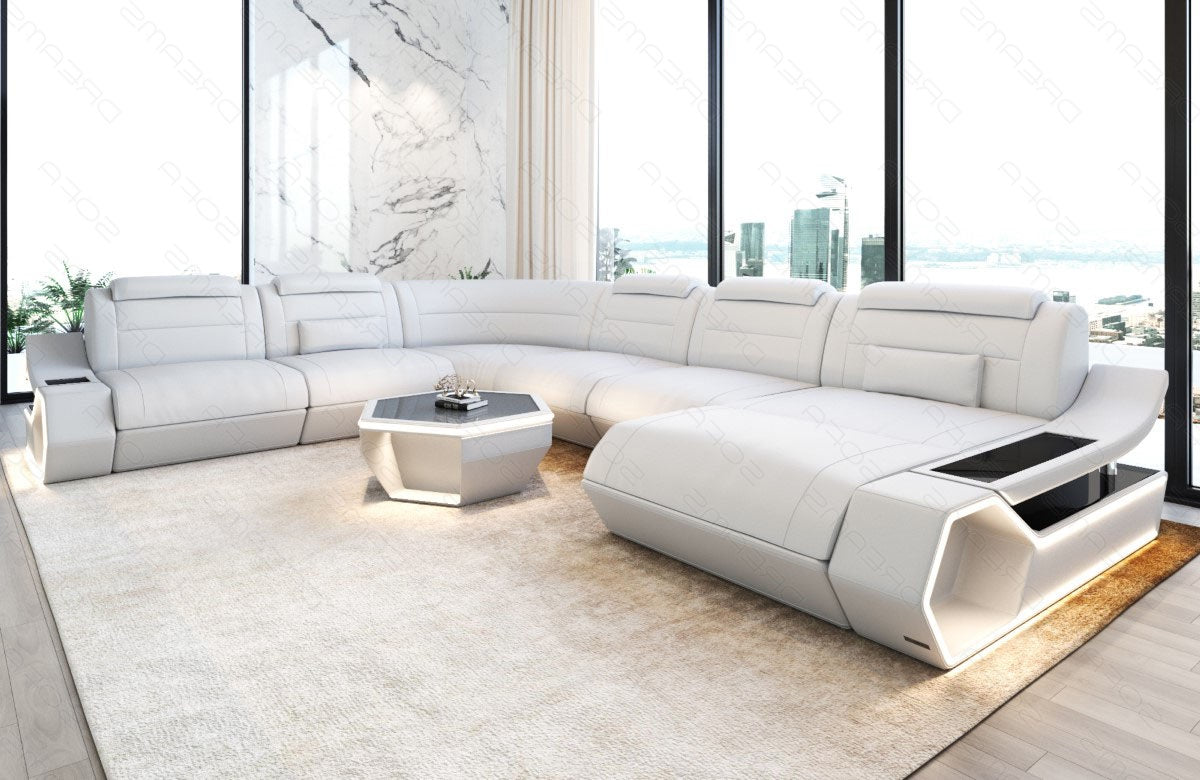 Toscano XXL leather living area