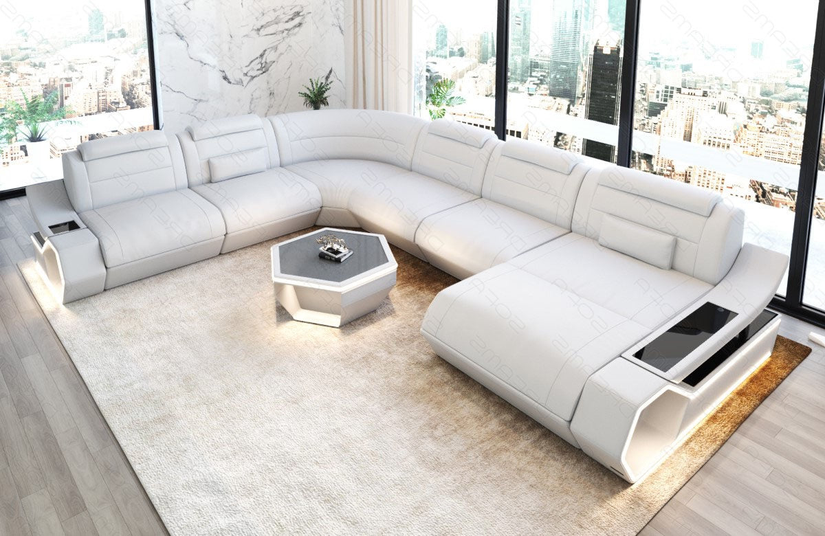 Toscano XXL leather living area