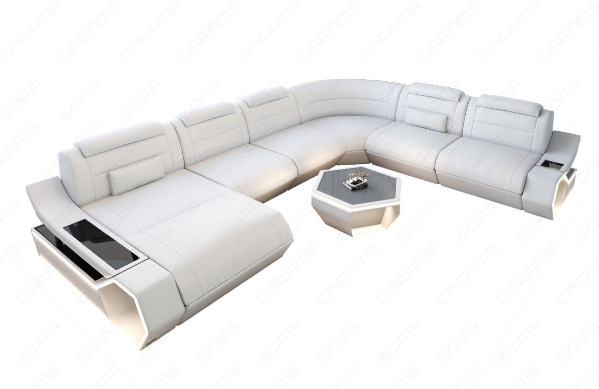 Toscano XXL leather living area