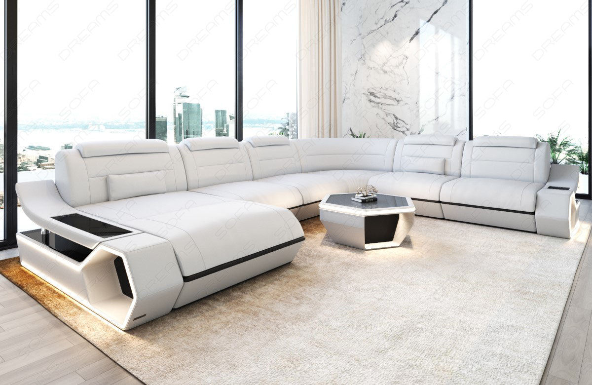 Toscano XXL leather living area
