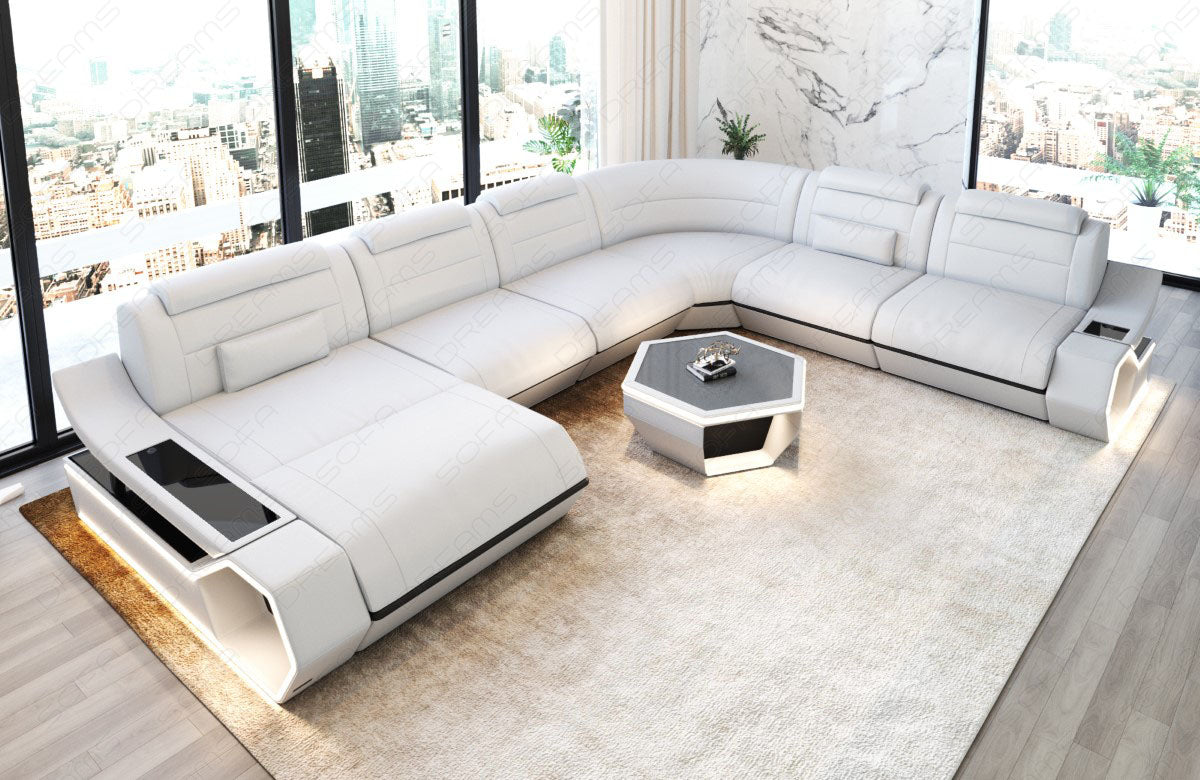 Toscano XXL leather living area