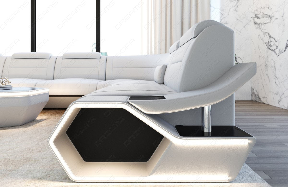 Toscano XXL leather living area