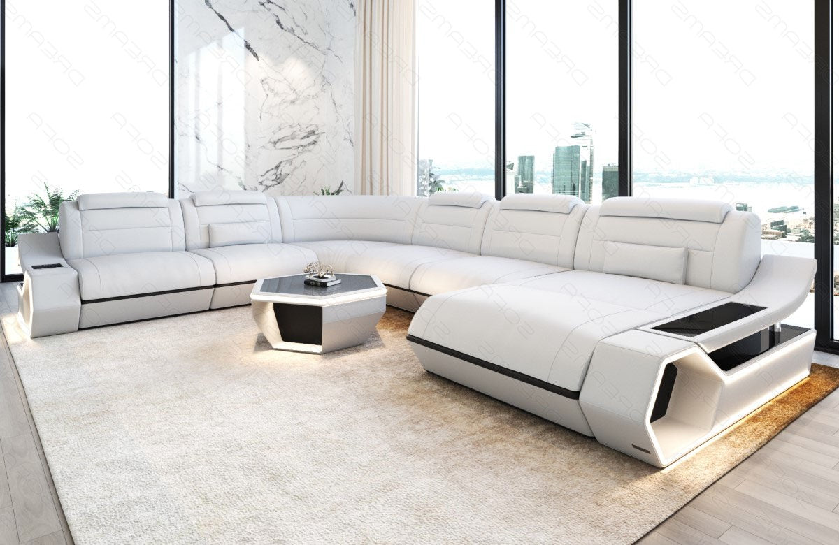 Toscano XXL leather living area