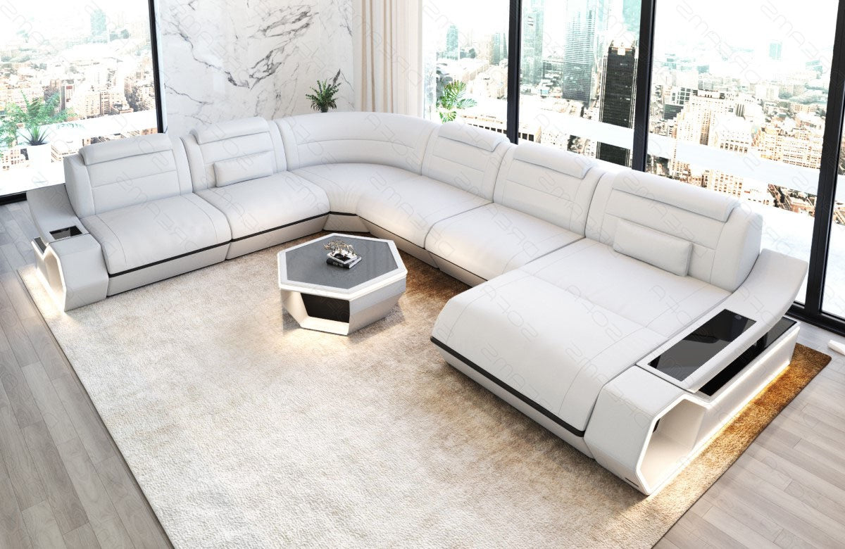 Toscano XXL leather living area