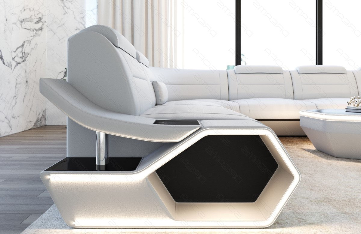 Toscano XXL leather living area