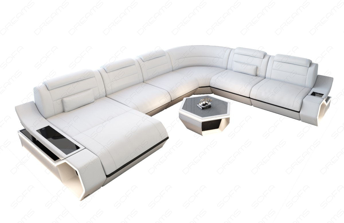 Toscano XXL leather living area