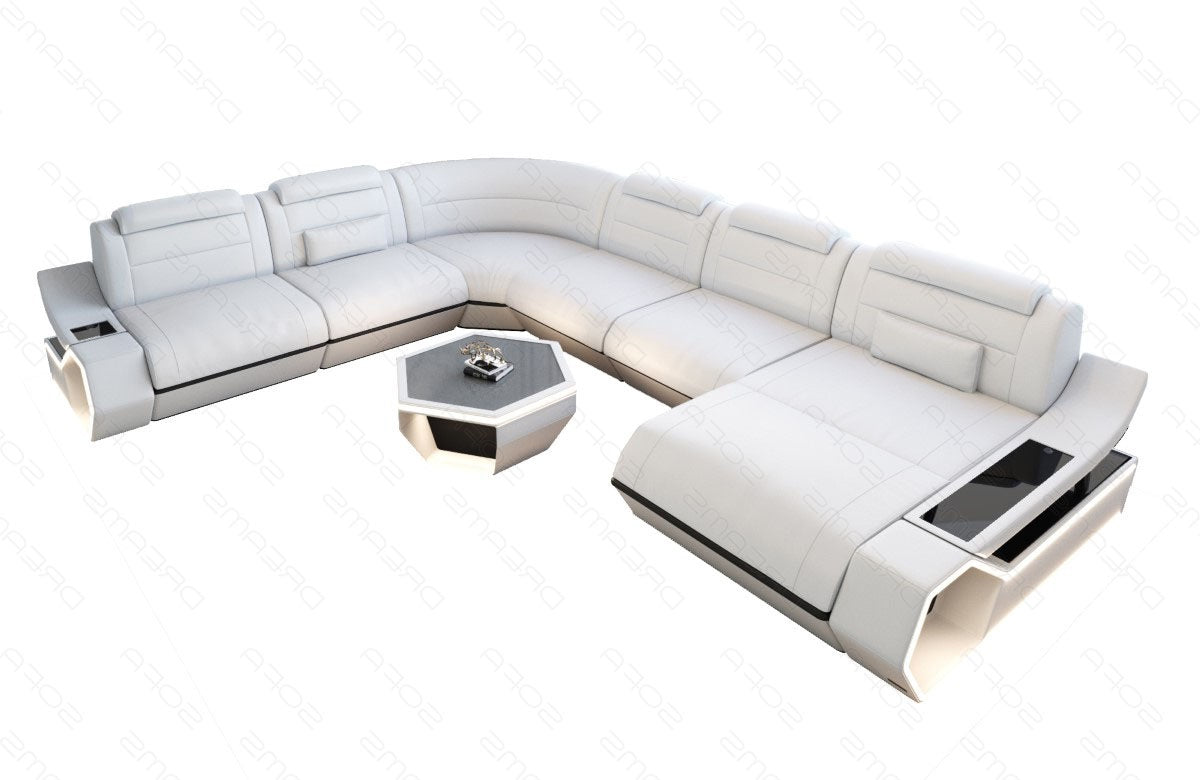 Toscano XXL leather living area