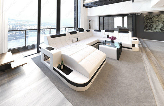 Xxl Sectional Konstantin With Ottoman