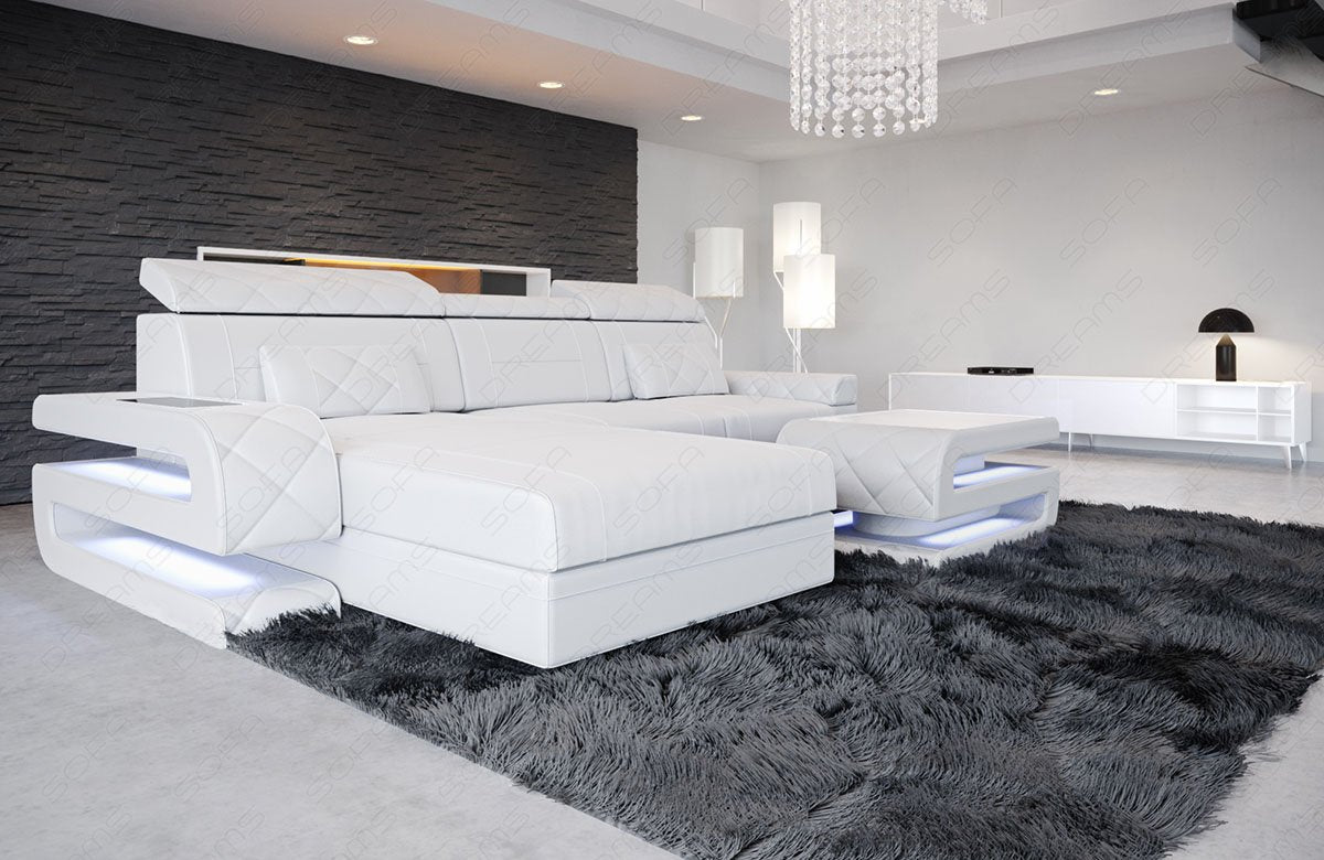 Corner Sofa Bologna Leather