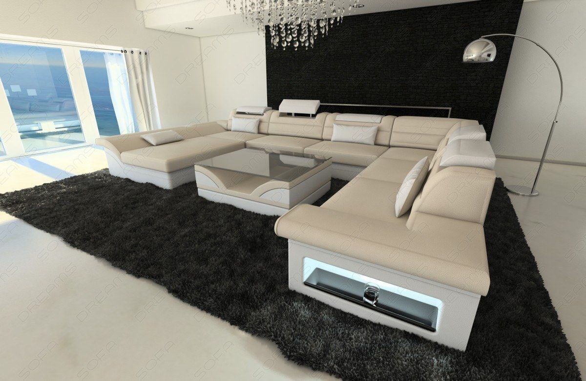 Sofa Sectional Enzo Xxl With Fabric Cover