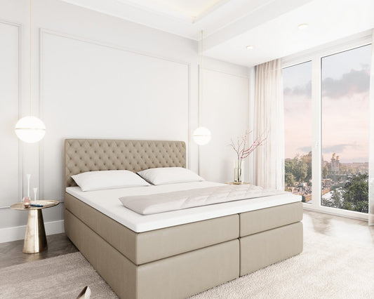 Mejorada Box Spring Bed With Bed Box