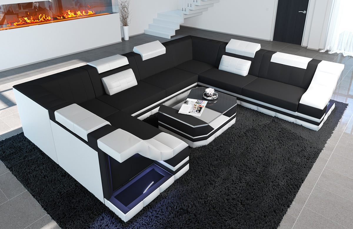 Living Landscape Nero Mini U Shape