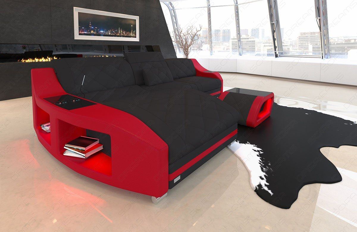 Fabric Sofa Comfort Mini L Shape Sofa