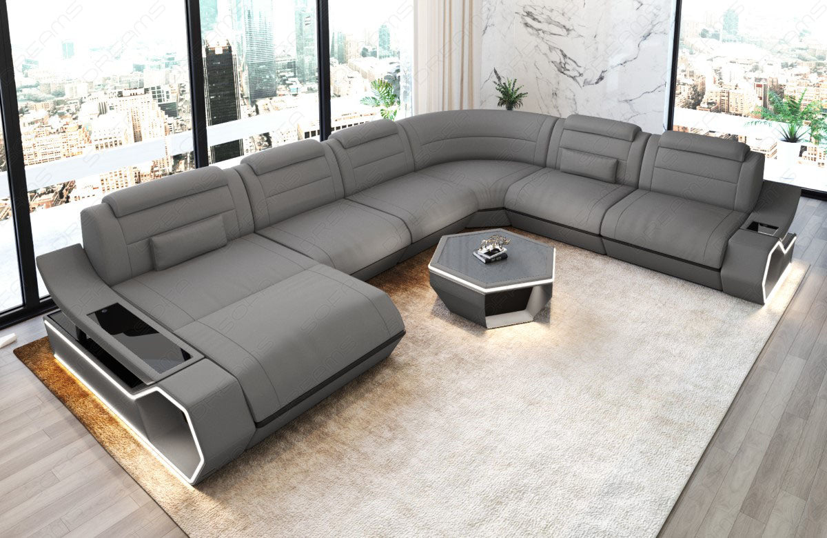 Toscano XXL fabric living area