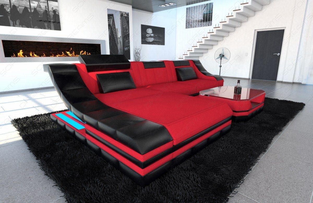Temoni Corner Sofa With A Choice Of Fabric Cover