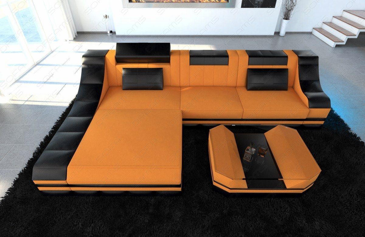Temoni Corner Sofa With A Choice Of Fabric Cover