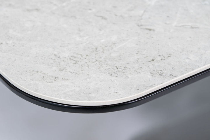 Keramik Glasplatte mit Marmoreffekt