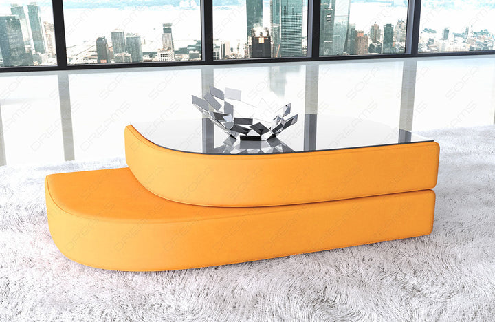Design Couchtisch Bari in apricot - Mineva16