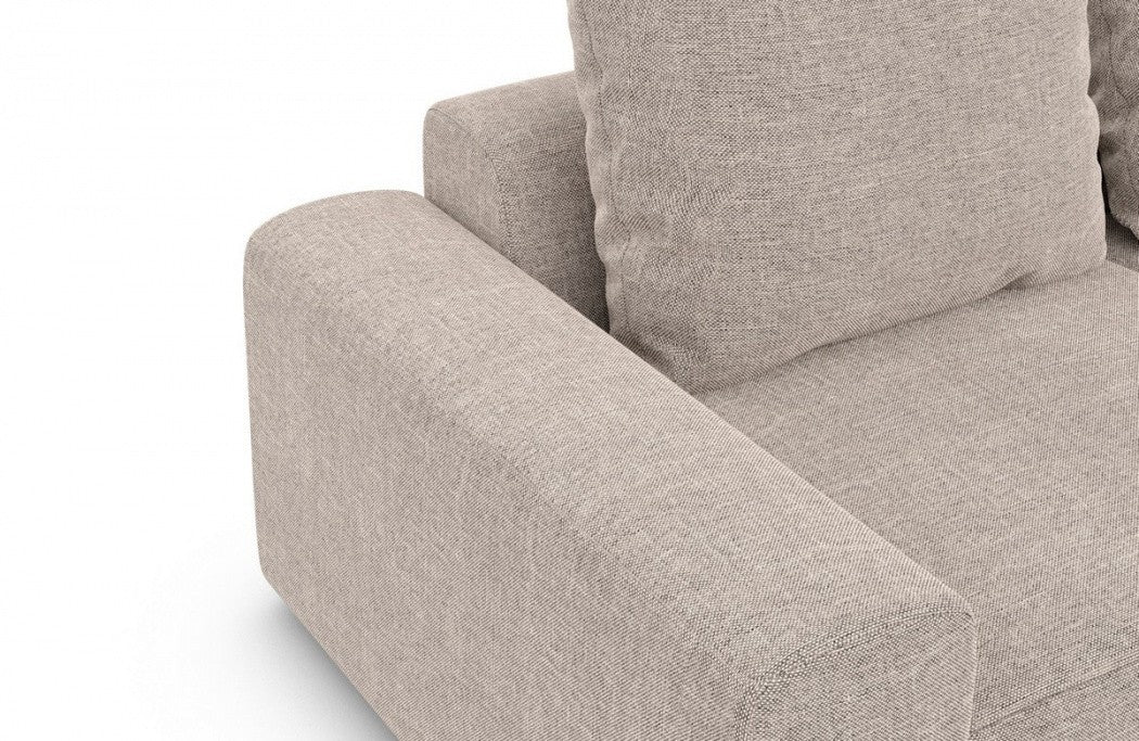 Corner sofa Gomera L shape fabric