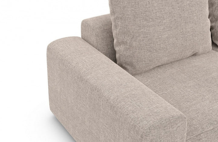 Corner sofa Gomera L shape fabric