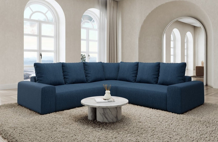 Corner sofa Gomera L shape fabric