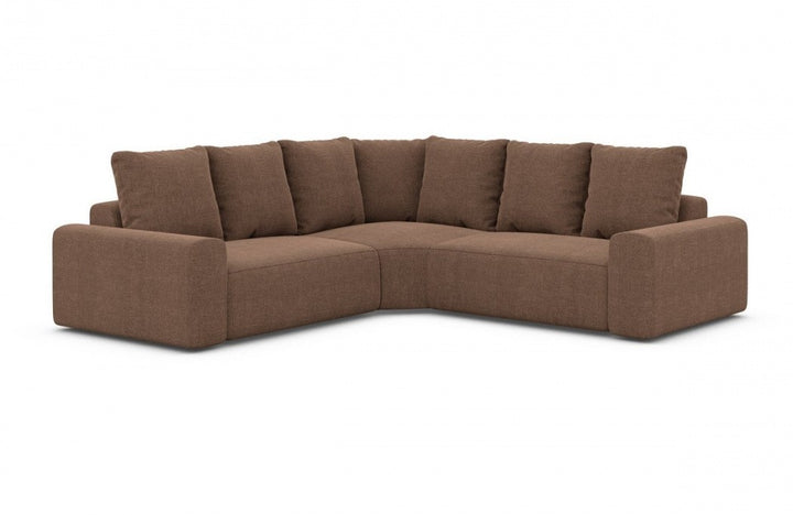 Corner sofa Gomera L shape fabric
