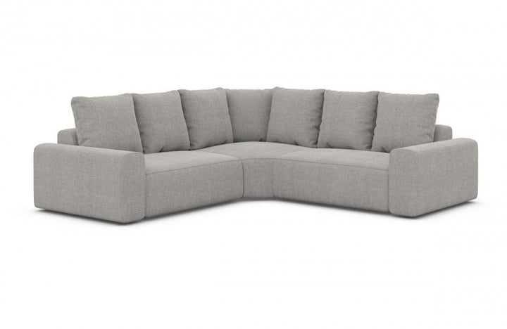 Corner sofa Gomera L shape fabric