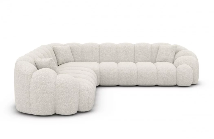 Corner sofa Rajada L shape fabric