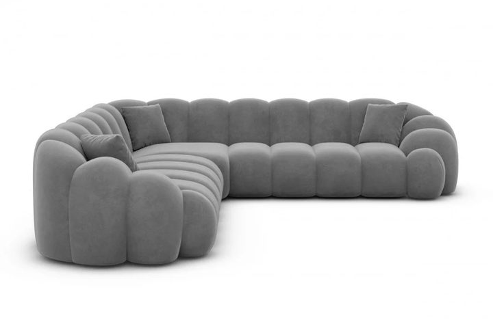 Corner sofa Rajada L shape fabric