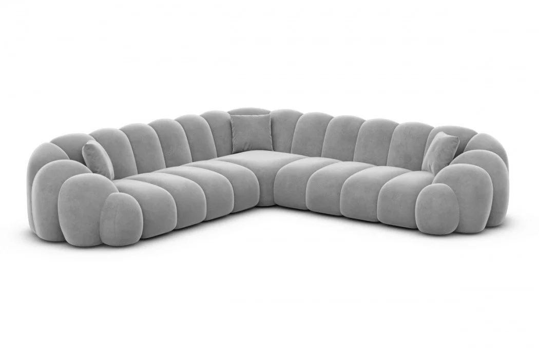 Corner sofa Rajada L shape fabric