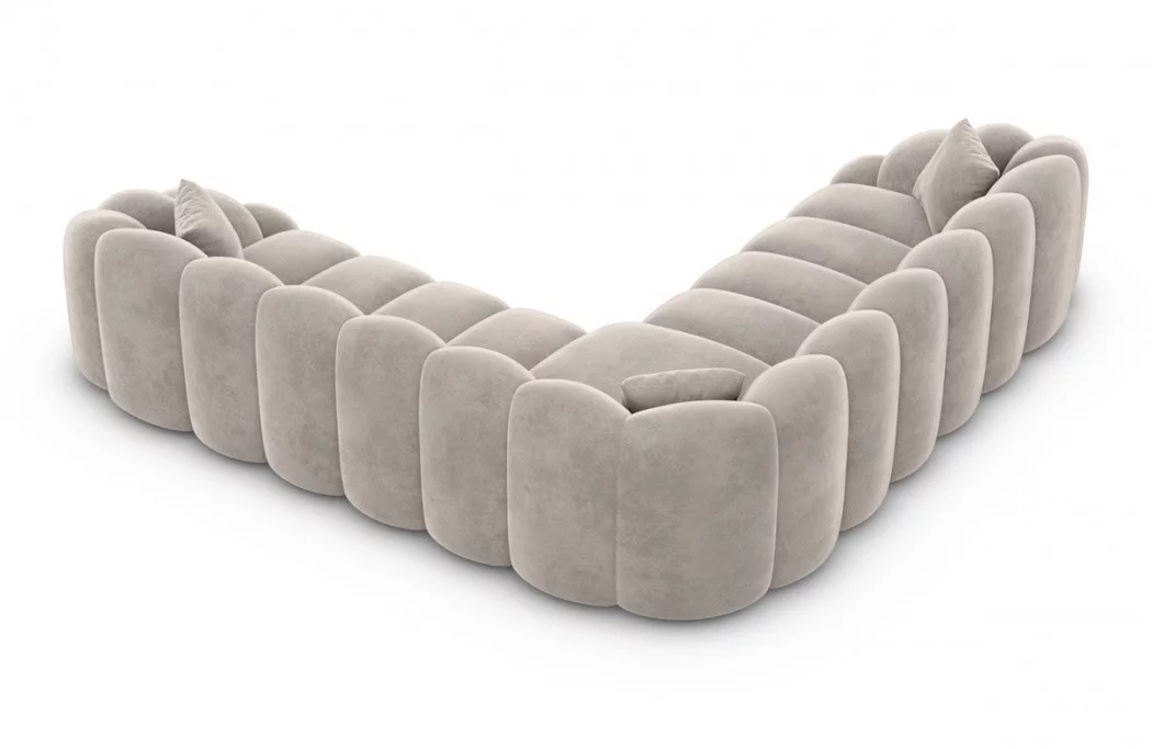 Corner sofa Rajada L shape fabric