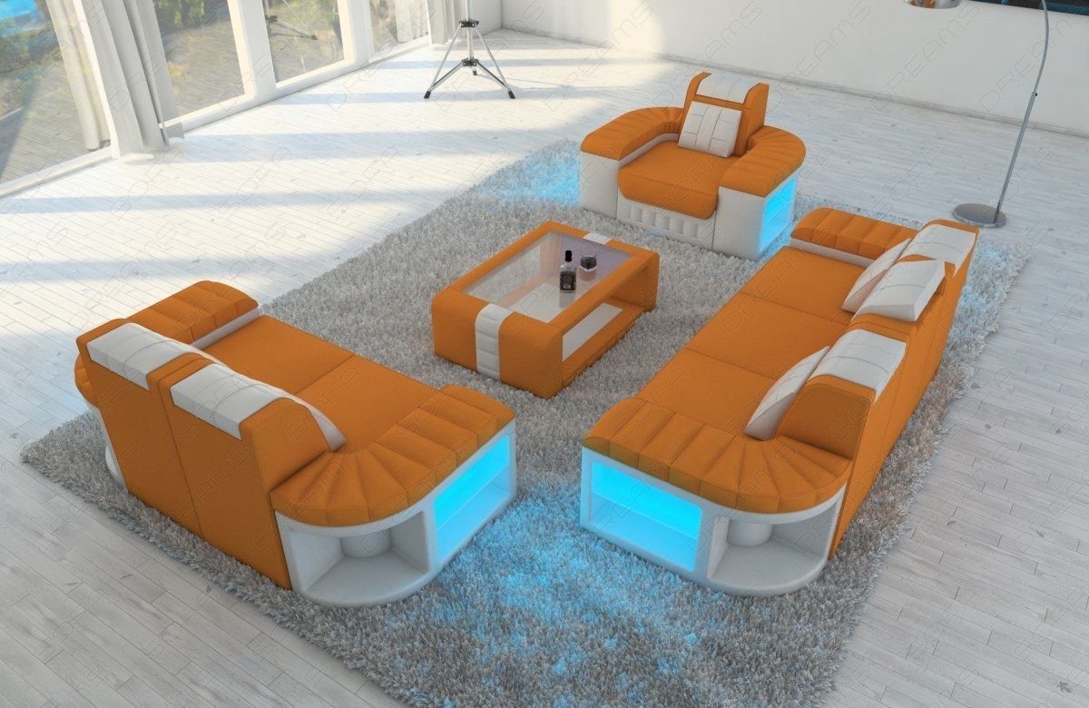 Sofa Set Baronka Fabric 3, 2, 1