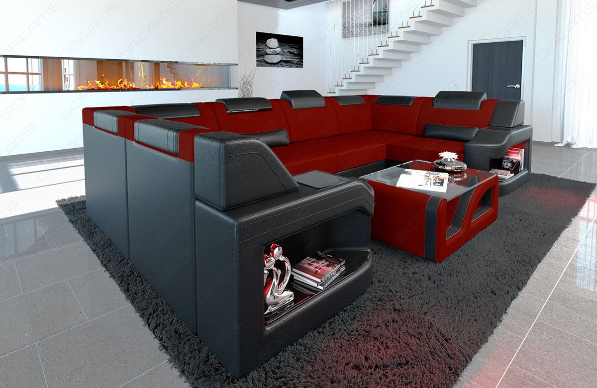 Lyon Mini Sectional With Led